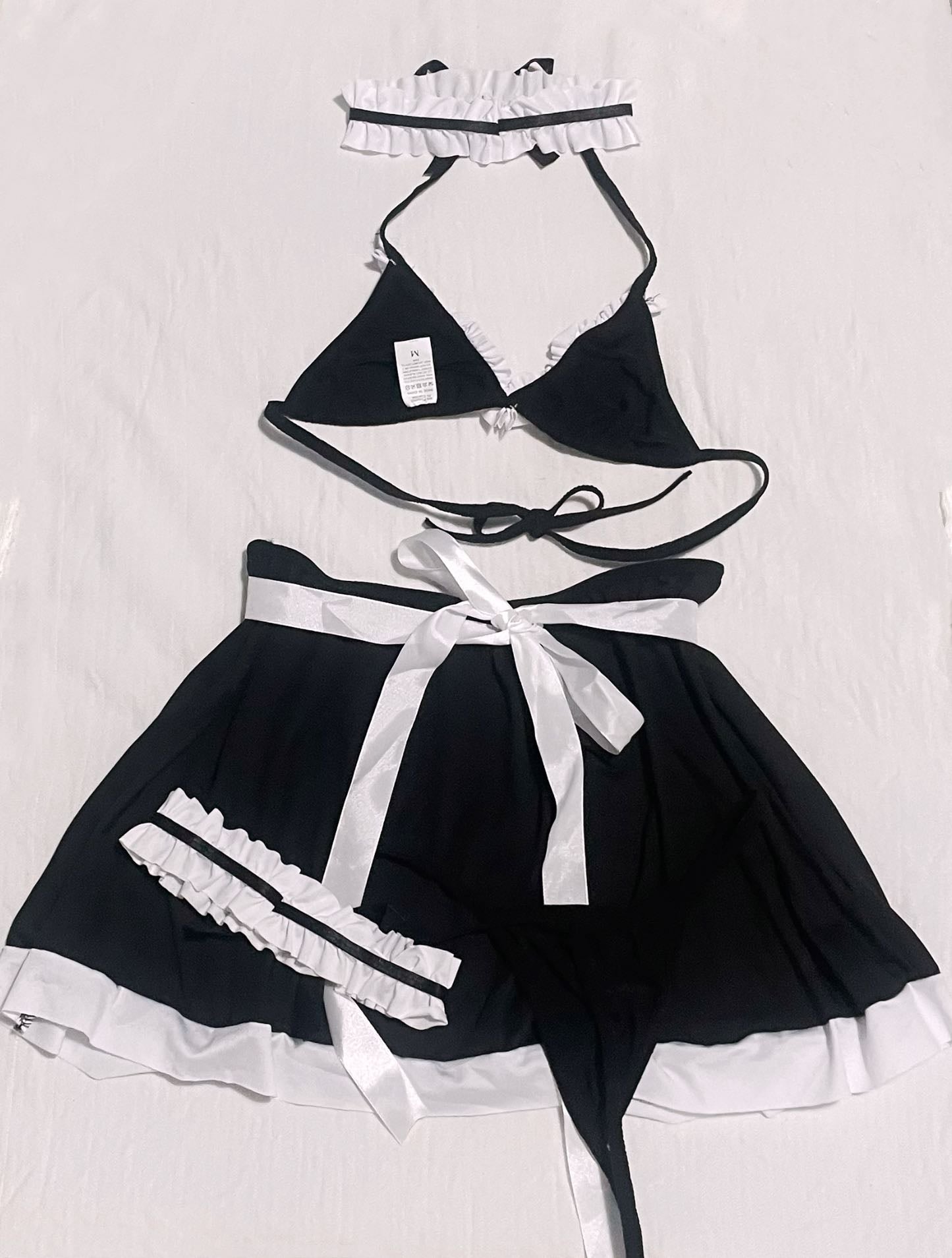 Sexy French Maid Lingerie Costume