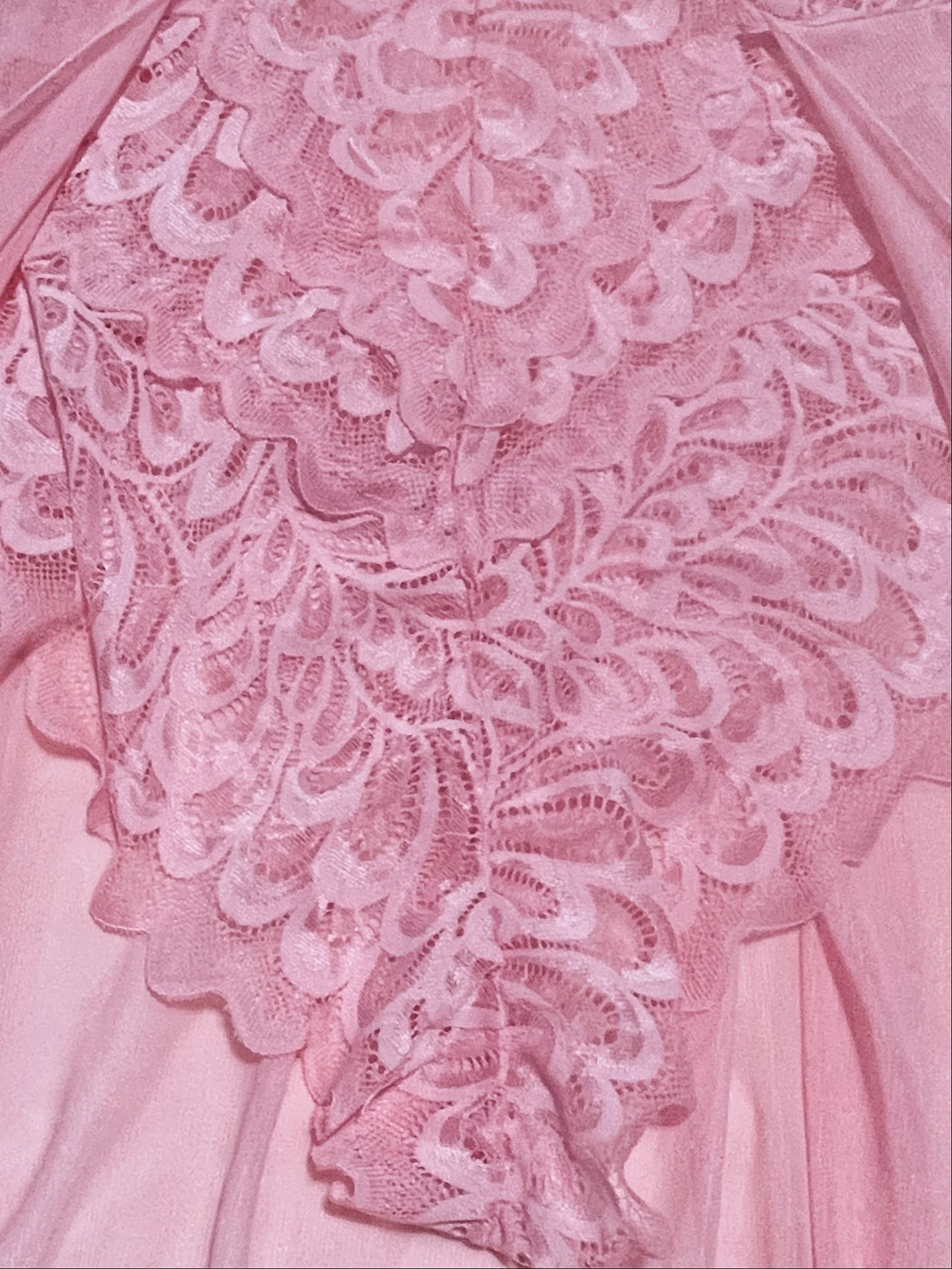 Pink Lace Babydoll Lingerie