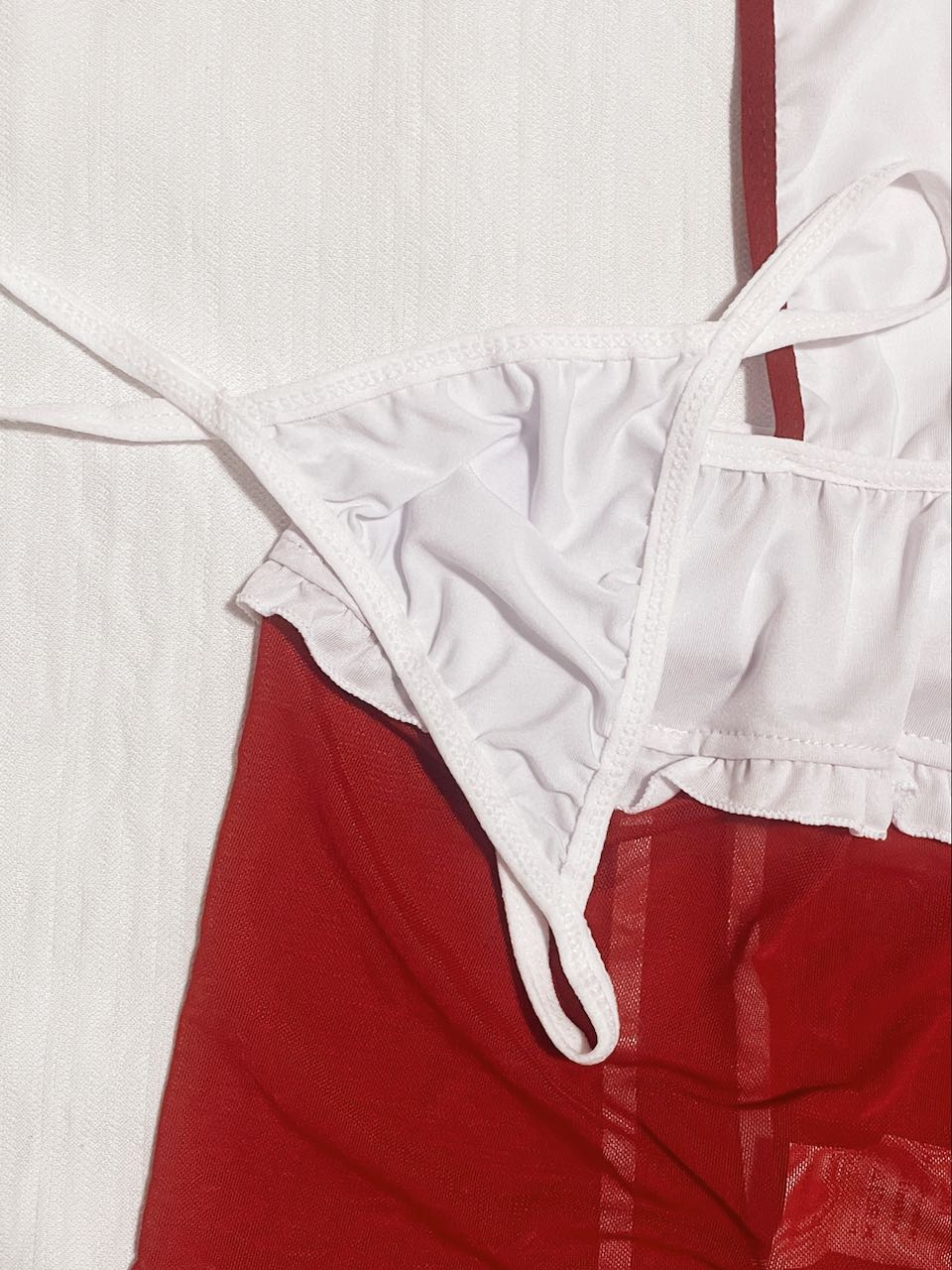 Red Nurse Lingerie Costume