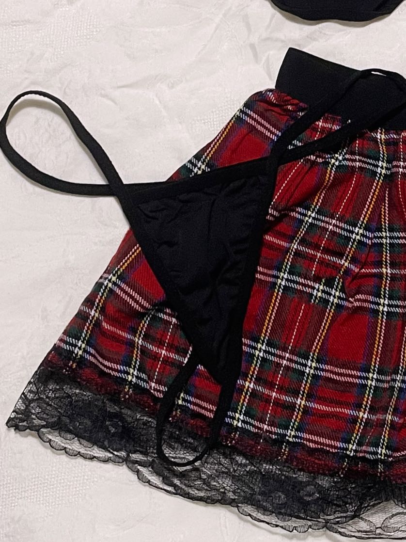 Sexy Schoolgirl Lingerie Costume