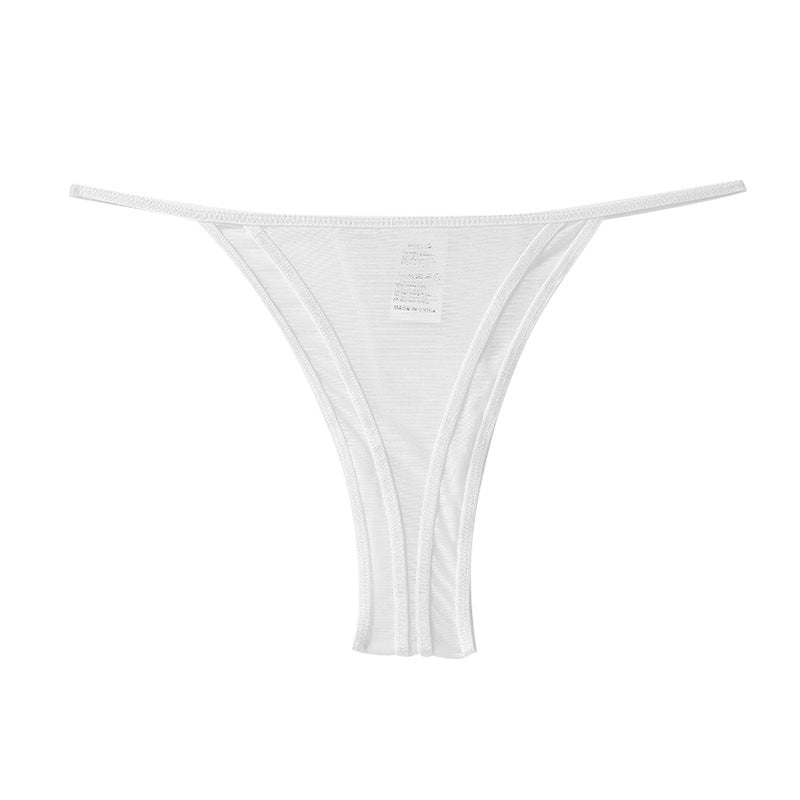 Sheer Mesh Micro Thong – Low-Rise, Ultra-Thin Straps