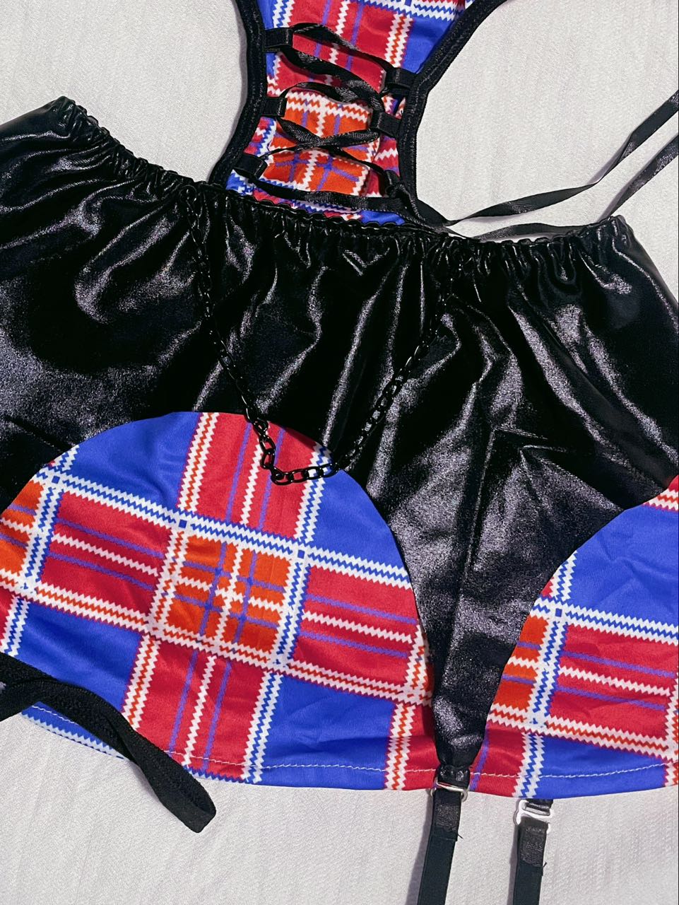 Naughty Schoolgirl Cosplay Lingerie Set
