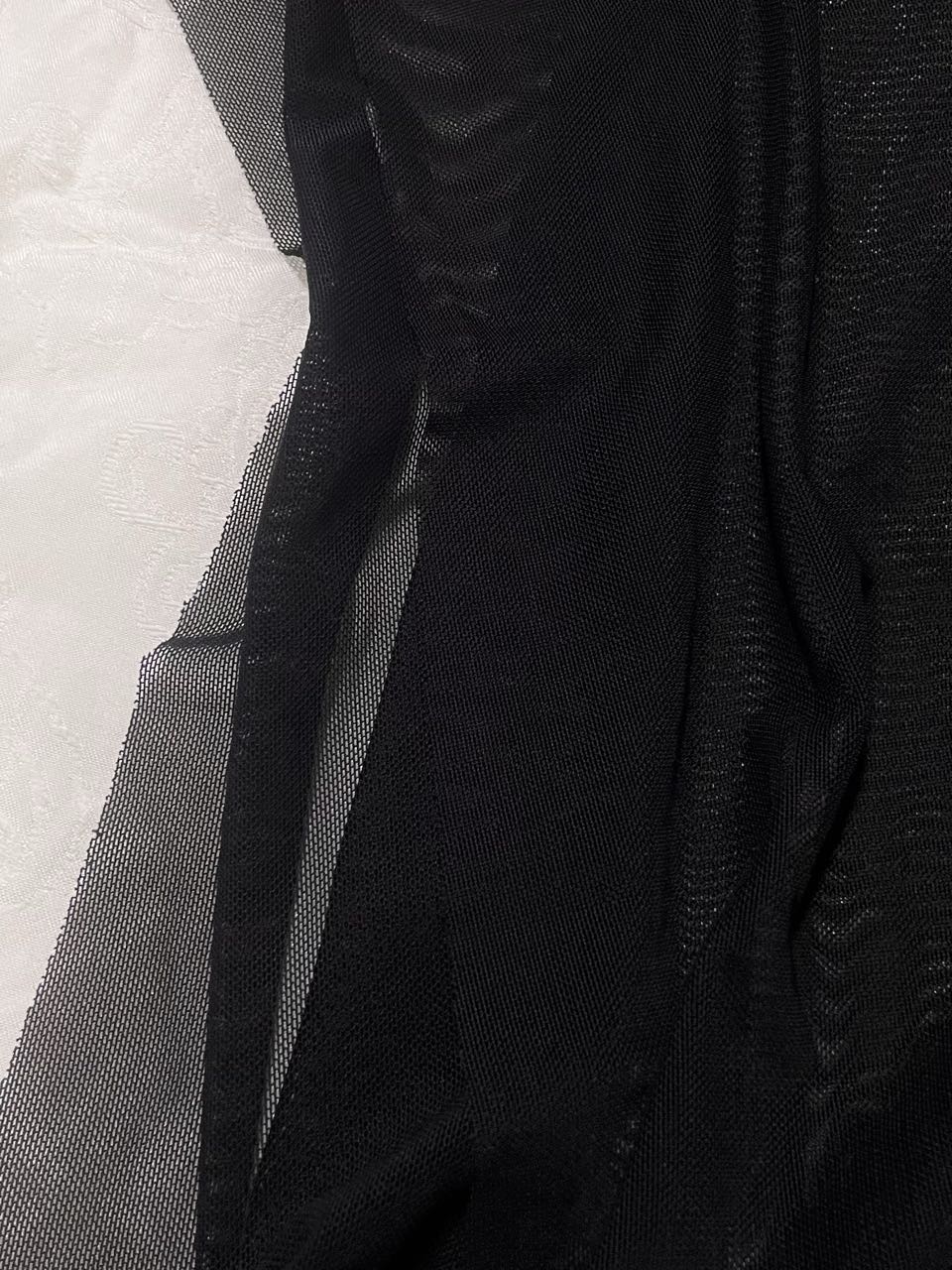 Black Sheer Lace Lingerie Set