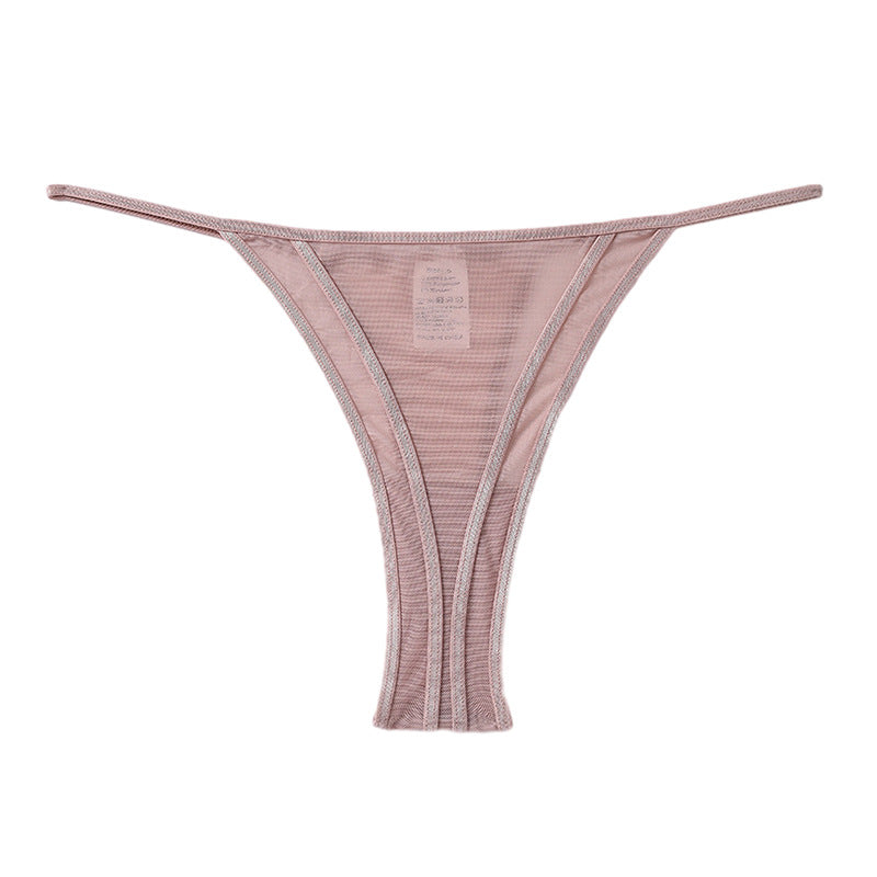 Sheer Mesh Micro Thong – Low-Rise, Ultra-Thin Straps