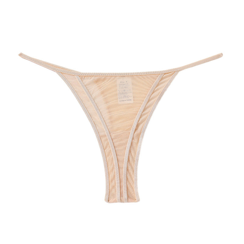 Sheer Mesh Micro Thong – Low-Rise, Ultra-Thin Straps