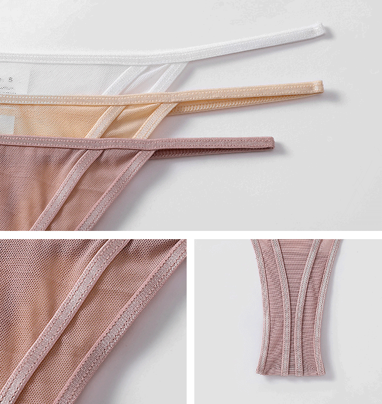 Sheer Mesh Micro Thong – Low-Rise, Ultra-Thin Straps