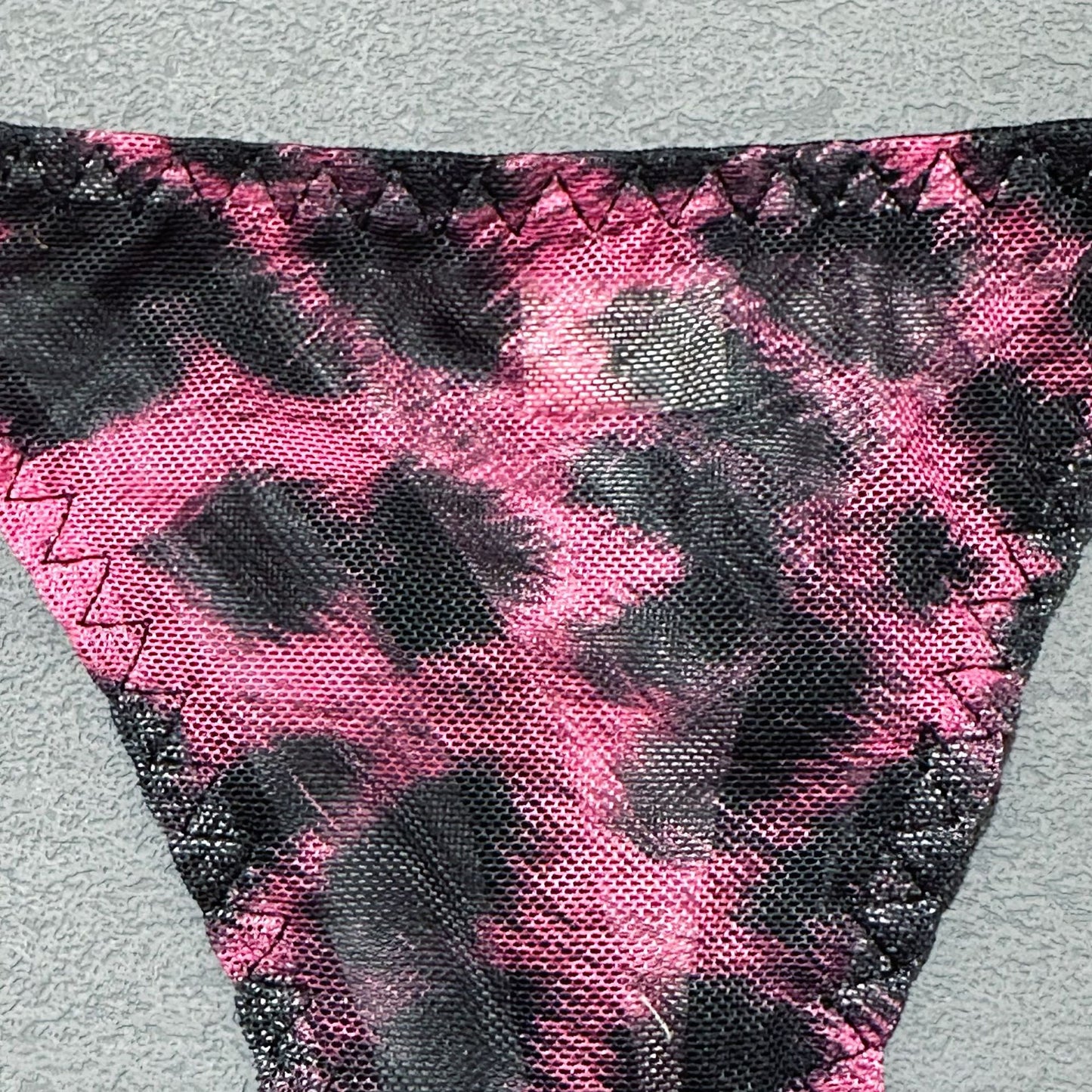 Halloween Leopard Lingerie 5-Piece Set — Bra, Thong, Garter Belt, Over-knee Stockings & Choker