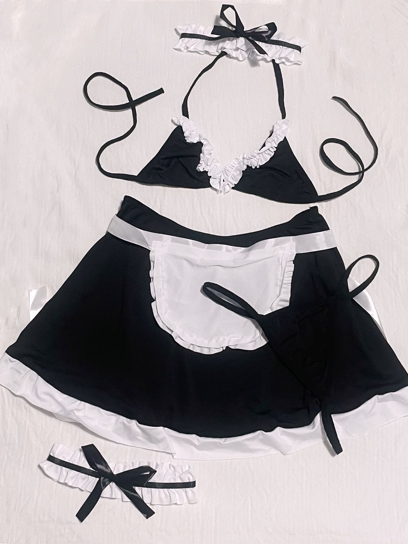 Sexy French Maid Lingerie Costume